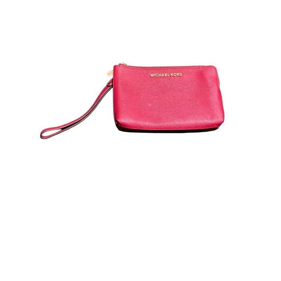 Michael kors red wristlet - Picture 1 of 12